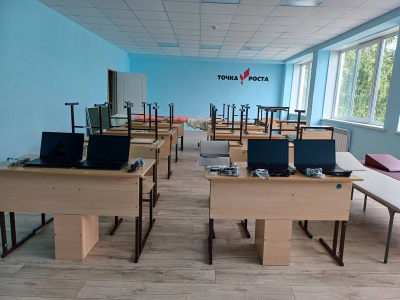 Открытие центра Точка роста.